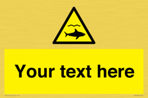 Custom Warning sharks