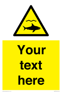 Custom Warning sharks