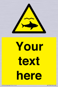 Custom Warning sharks