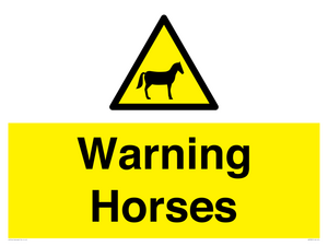 Warning Horses
