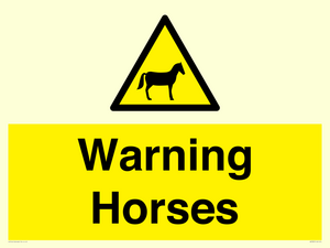 Warning Horses