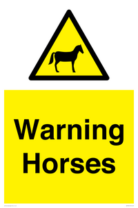 Warning Horses