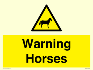 Warning Horses