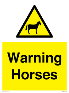 Warning Horses