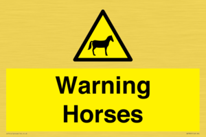 Warning Horses