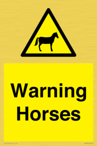Warning Horses