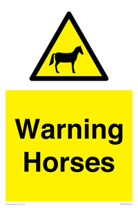 Warning Horses