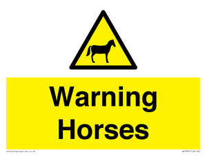 Warning Horses