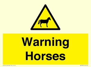 Warning Horses