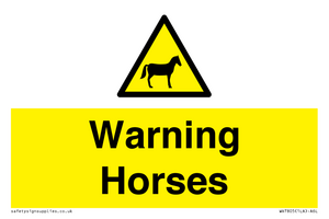 Warning Horses