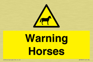 Warning Horses