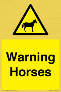 Warning Horses