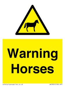 Warning Horses