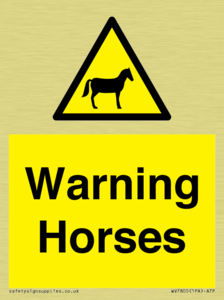 Warning Horses