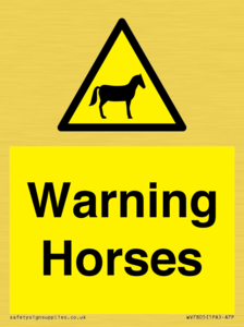 Warning Horses