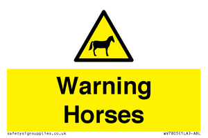 Warning Horses