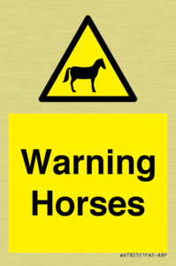 Warning Horses