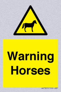 Warning Horses