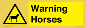 Warning Horses