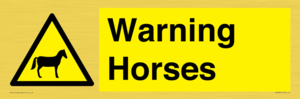 Warning Horses
