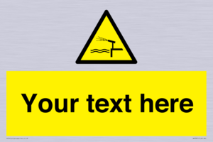 Custom warning water cannon