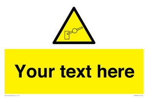 Custom warning barrier