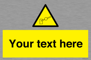 Custom warning barrier