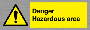 Danger Hazardous area