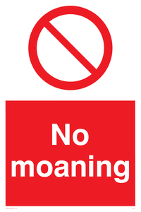 No Moaning
