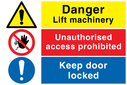 composite-safety-sign-with-general-warning-symbol-no-access-prohibiton-symbol-an~