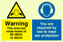 dual-sign-exclamation-in-warning-triangle--ear-protection-symbol~