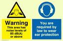 dual-sign-exclamation-in-warning-triangle--ear-protection-symbol~