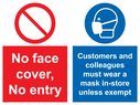 no-face-cover-no-entry-customers-and-colleagues-must-wear-a-mask-instore-unless-~