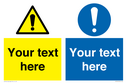 dual-custom-mandatory-sign-with-general-warning-and-general-mandatory-symbol~