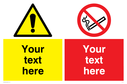 custom-no-smoking--warning-combination-sign-~