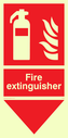 fire-extinguisher--flames--arrow-down~