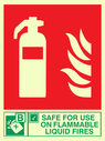 fire-extinguisher--flames--tick-symbol~