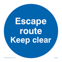 escape-route-keep-clear-in-blue-circle~