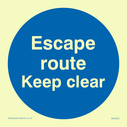escape-route-keep-clear-in-blue-circle~
