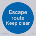 escape-route-keep-clear-in-blue-circle~