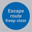 escape-route-keep-clear-in-blue-circle~