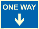 one-way-with-down-directional-arrow~