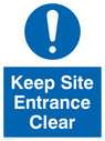 keep-site-entrance-clear-with-general-mandatory-symbol~
