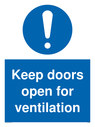keep-doors-open-for-ventilation-sign-~