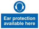 ear-protection-available-here-sign-~