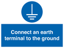 connect-an-earth-terminal-to-the-ground~