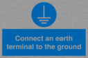 connect-an-earth-terminal-to-the-ground~