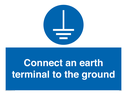 connect-an-earth-terminal-to-the-ground~