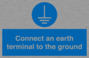 connect-an-earth-terminal-to-the-ground~