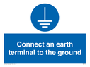 connect-an-earth-terminal-to-the-ground~